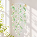 Koreniq™ Green Leaf Crystal Hanging Suncatcher image 1