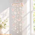 Koreniq™ Blush Blossom Butterfly Crystal Hanging Mobile image 1